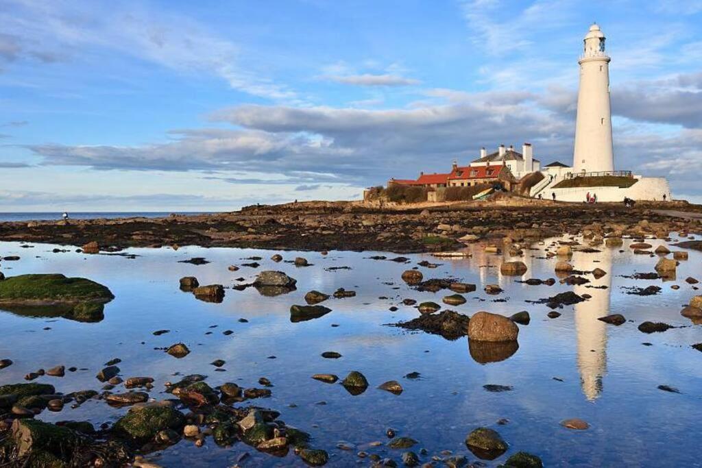 Hightide Seaside Apartment With Beach & Spanish City Views Whitley Bay Exterior photo